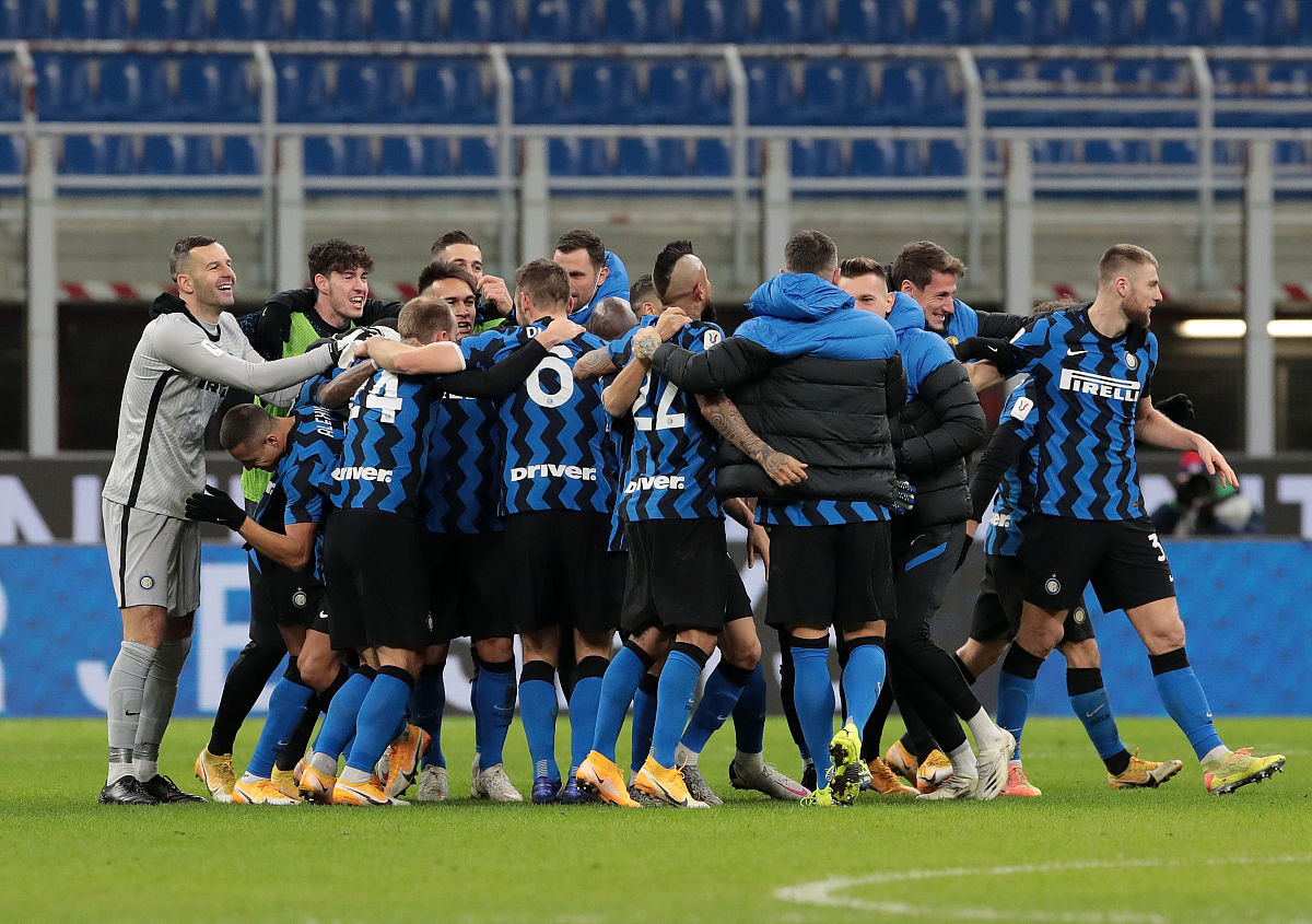 国际米兰主场战平那不勒斯，双方握手言和