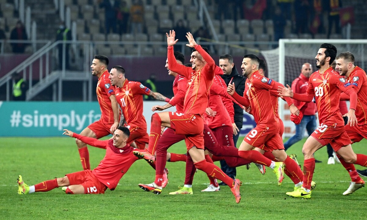 马其顿击败冰岛，小组出线机会增大