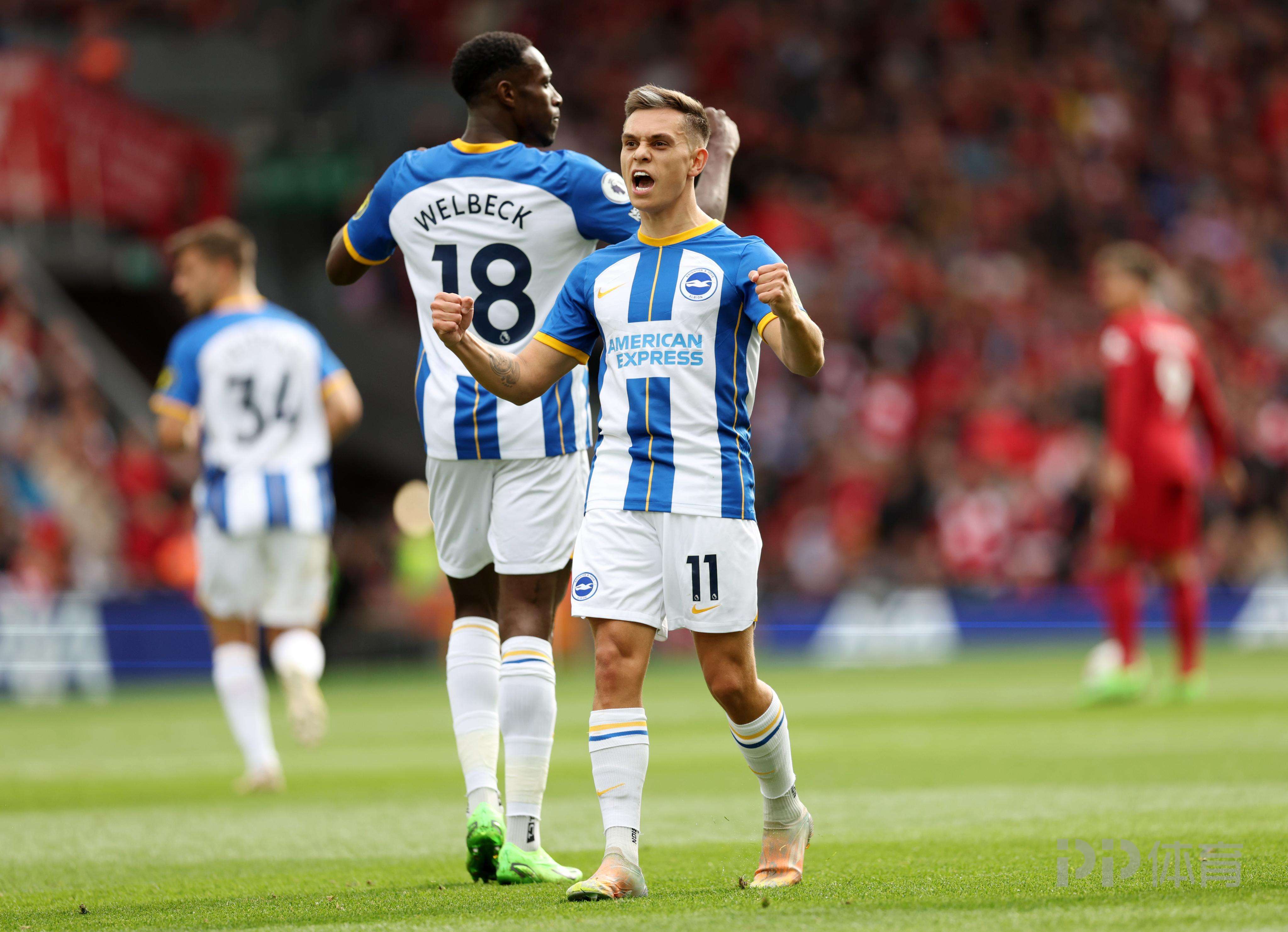 热刺主场3:1逆转布莱顿，重返前四区